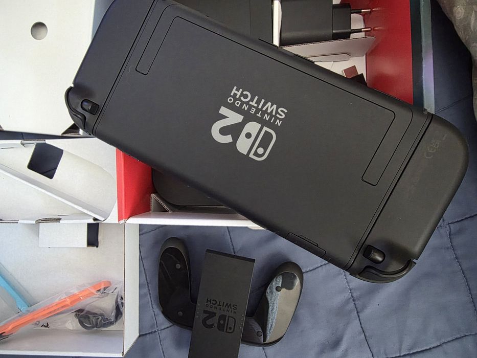 Nintendo switch 2 em estado impecável 4 meses de uso completo