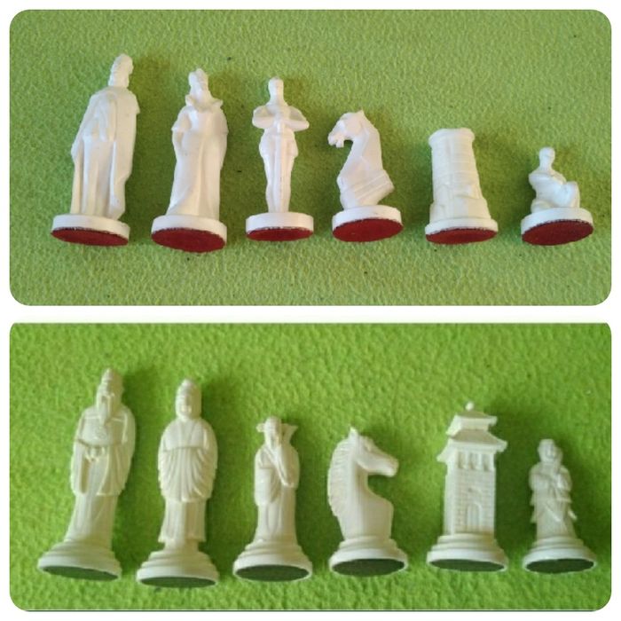 Шахматы САМУРАИ, РЫЦАРИ, Киевска Русь, Ярослав Мудрий все из 70 тых -