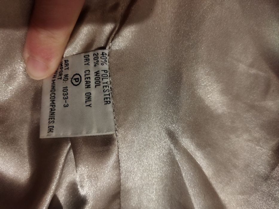 Elegancki płaszcz XL jesienno zimowy damski