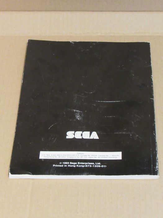 Manual da consola Sega Mega Drive II