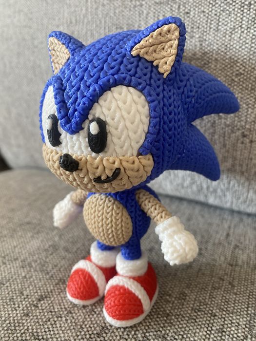 Sonic impresso em 3D