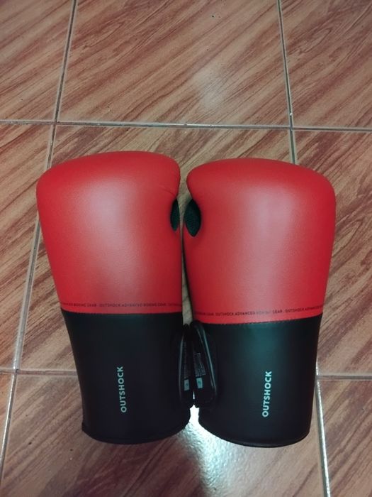 Luvas de boxe como novas