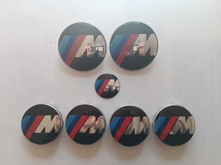 BMW - Conjunto kit 7 ou 8 símbolos emblemas