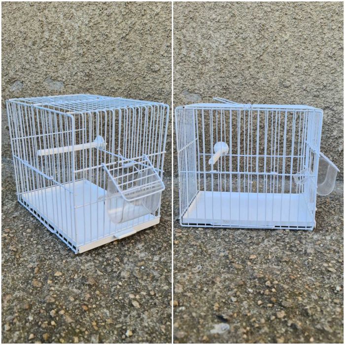 Gaiolas novas e usadas