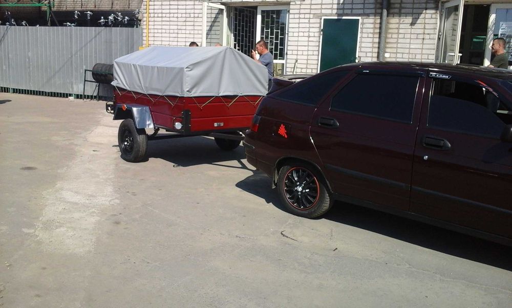 Причіп для авто 2000/1300/410 борт Завод виробник.Документи МРЕО