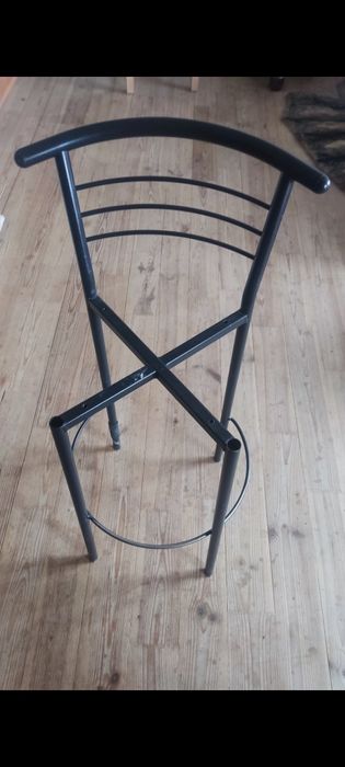 Каркас стілець напівбарній black