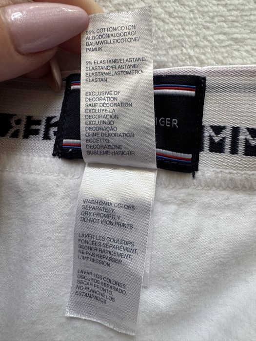 Tommy Hilfiger bokserki męskie M białe – klasyka i komfort