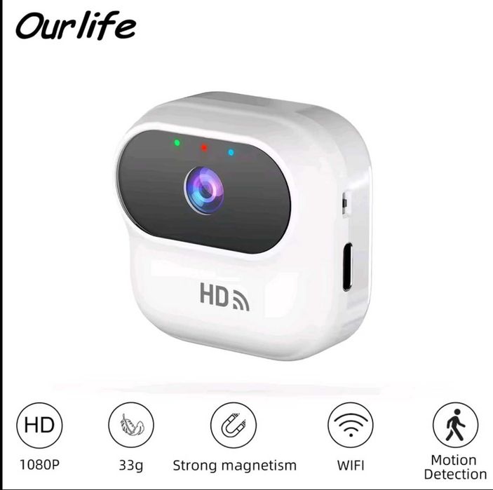 Mini kamera A800 WiFi 1080P inteligentna kamera bezpieczeństwa w domu