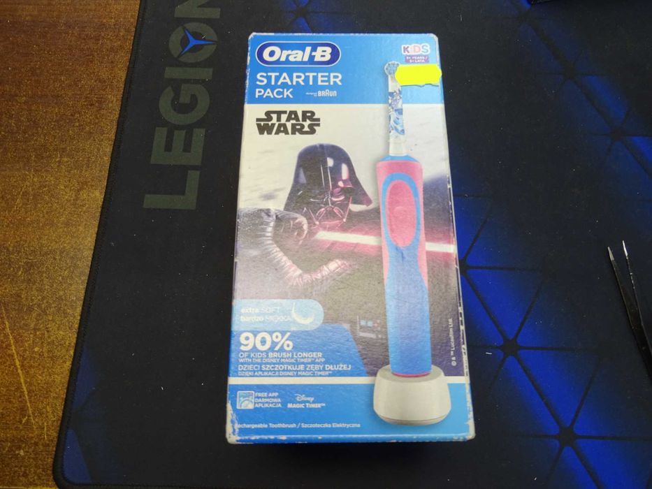 /777/ Sczoteczka do zębów Oral-B Kids, StarWars, StarterPack, NOWA!!!