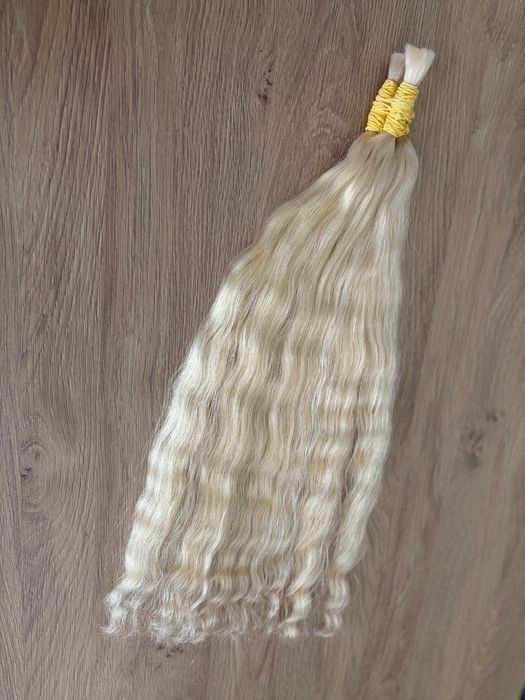 Włosy naturalne słowiańskie blonde
