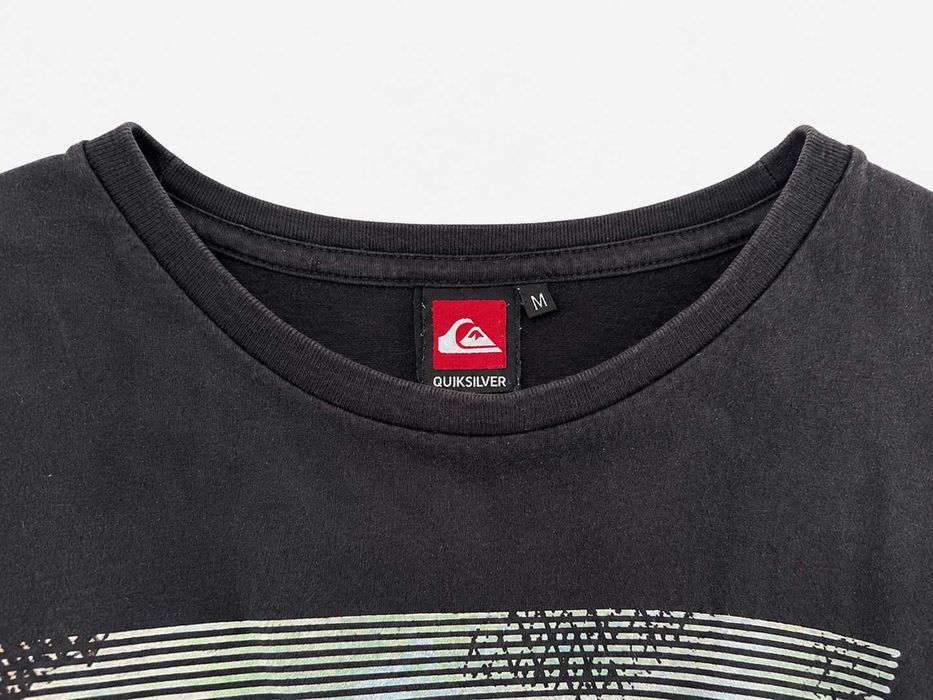 T-shirt Quiksilver Preta Surf Skate Tamanho M