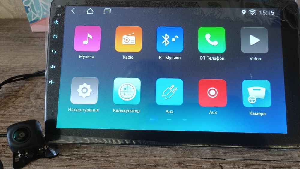 Андроїд магнітола 9дюйм 2din+камера, Android auto, Carplay 2/32  4/64 Gb