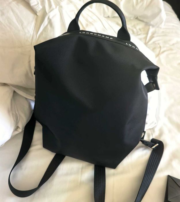 Longchamp torba plecakowa czarna – duża, uniwersalna dla wszystkich