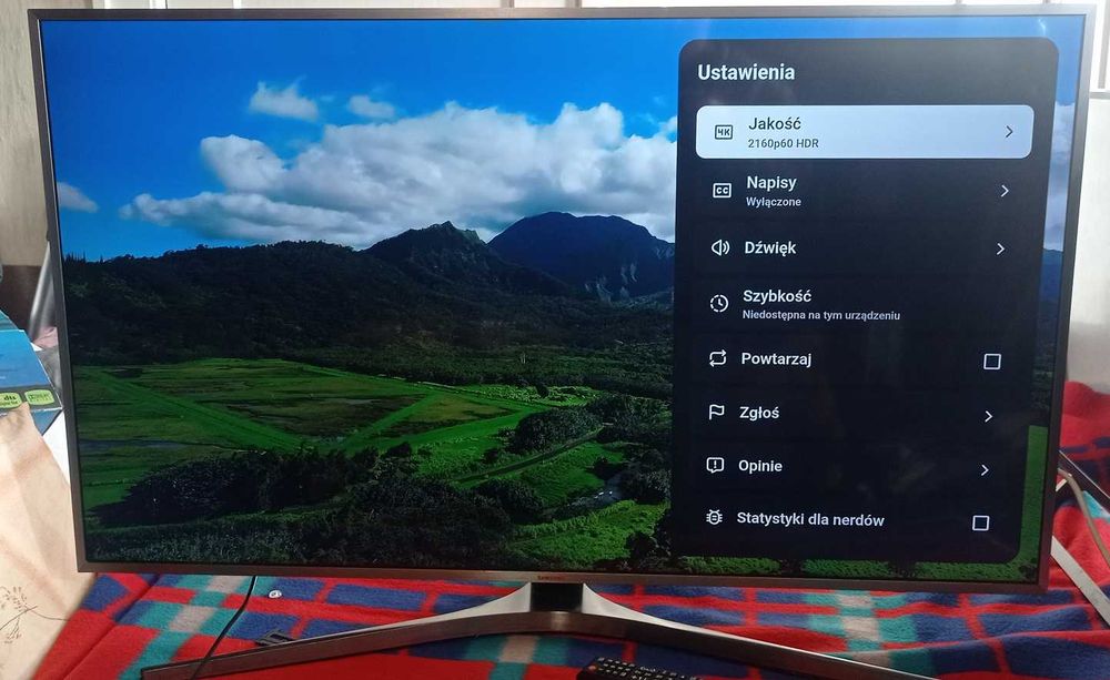 Telewizor Samsung UE49MU6452 49" 4K, Smart, DVB-T2, dowóz