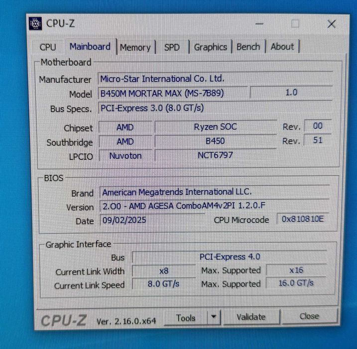 MSI B450M Mortar Max + Asus TUF Gaming A520M - Plus II socket AM4