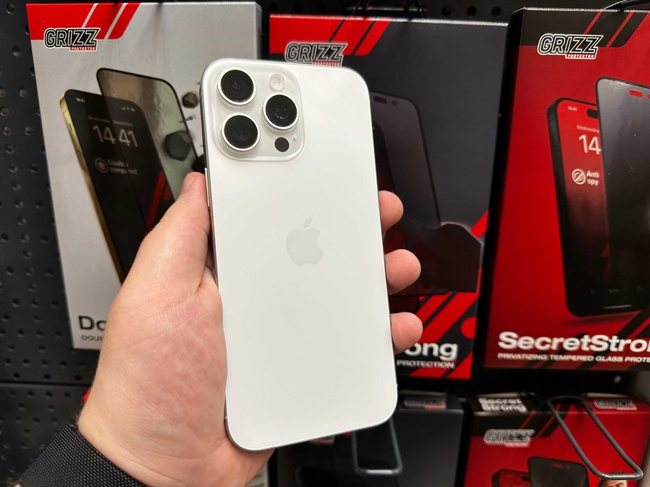 PROMOCJA!! iPhone 16 Pro Max White 256GB /Gwarancja 24mies/ Raty 0%