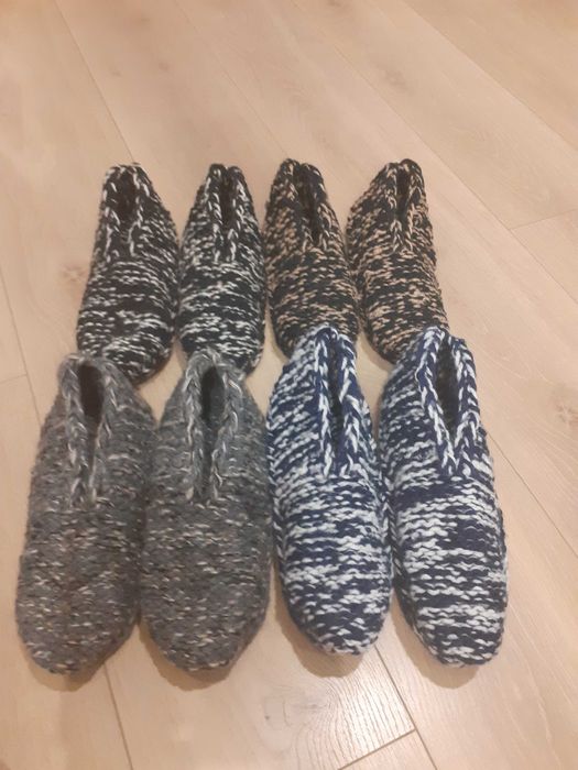 Kapcie wełniane polecam