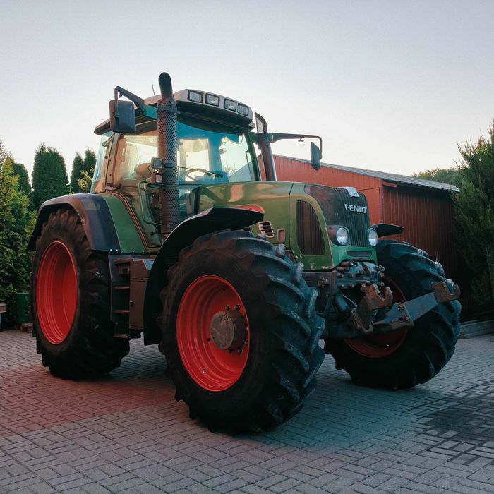 Fendt 714 Vario TMS z Niemiec Pneumatyka