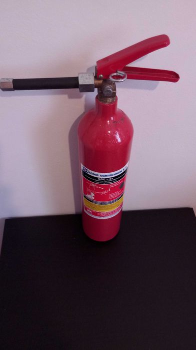 Gaśnica GSE2x -2kg CO2- Do Elektroniki- Komputerów