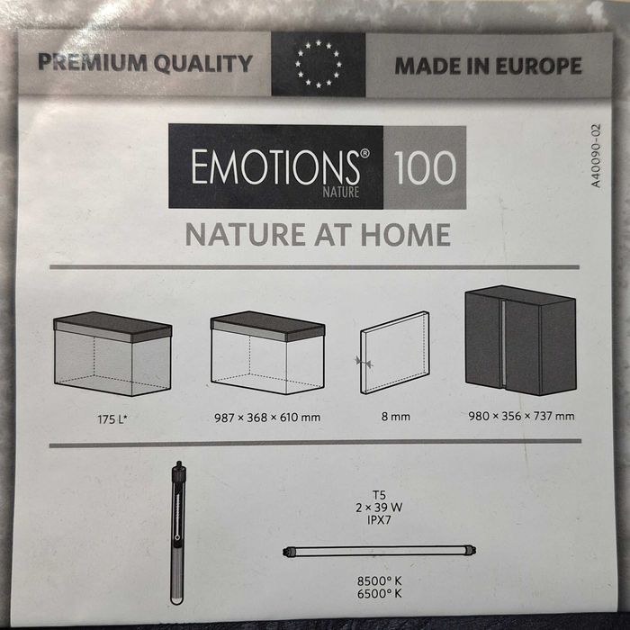 Aquario Ciano Emotions 100 (completo)