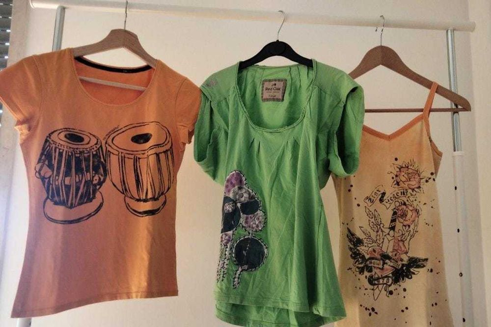 Lote 3 camisolas/tops XS