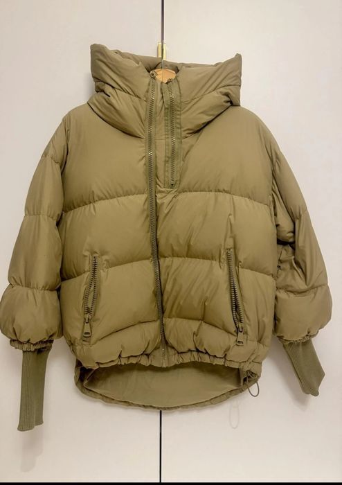 Kurtka puchowa pierze puch viral ochnik M 38 khaki