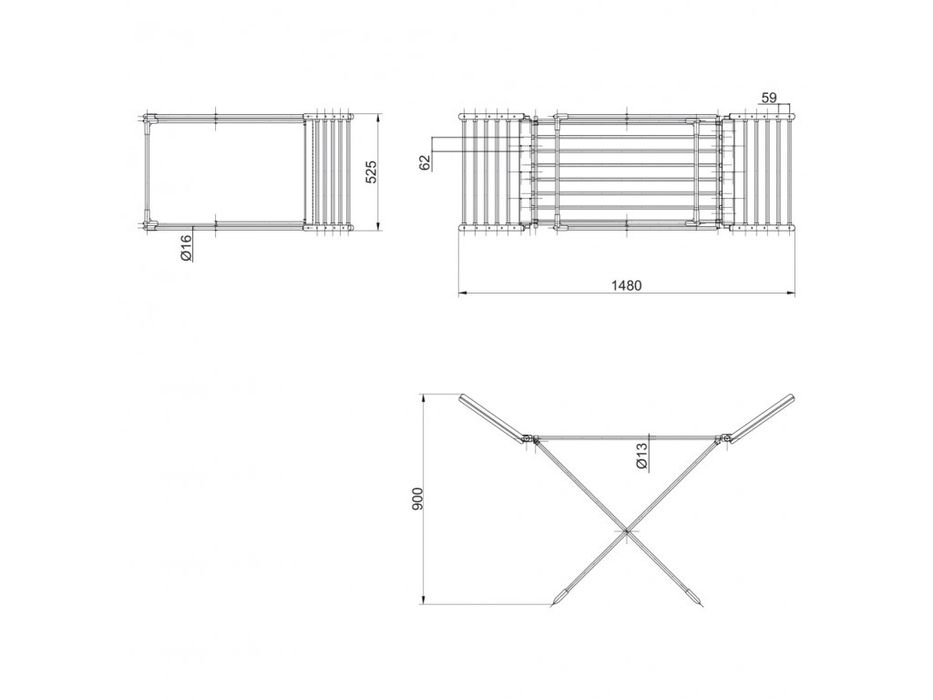 Сушка для білизни електрична