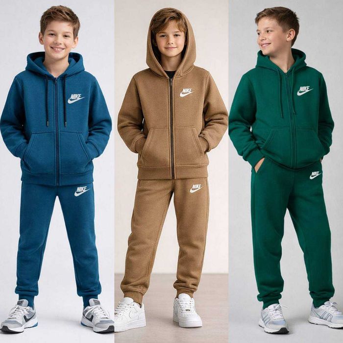 Теплий Костюм на флісі для хлопчика 140-164 см Найк Туреччина
