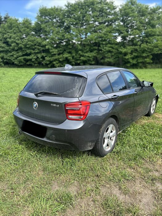 BMW 116d - uszkodzone