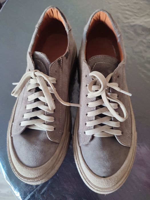 Кросівки кеди натуральна шкіра