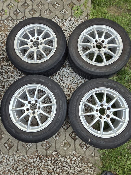 Komplet Kół Alufelgi Mercedes 16 cali 5x112 Klasa A B C E CLA Świetny Stan