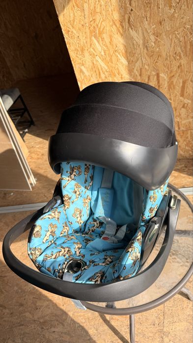 Коляска 3 в 1 Cybex Priam Jeremy Scott, вживана, у гарному стані