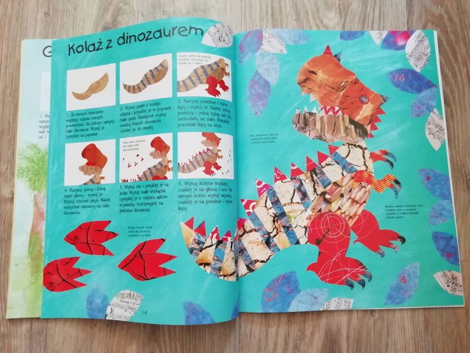 Jak rysować Dinozaury + 150 naklejek
