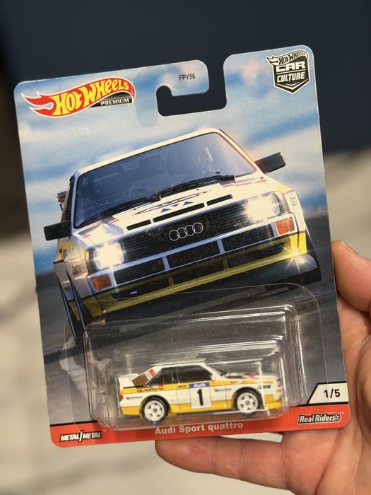 Hot Wheels Premium Audi Sport Quattro B group RALLY S1 Thrill Climbers