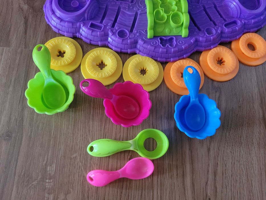 Play-doh lodowy zamek