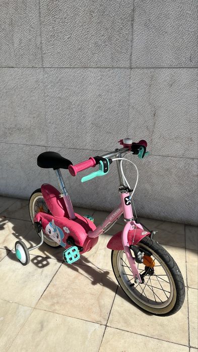 Bicicleta roda 14, decathlon 3 - 5 anos