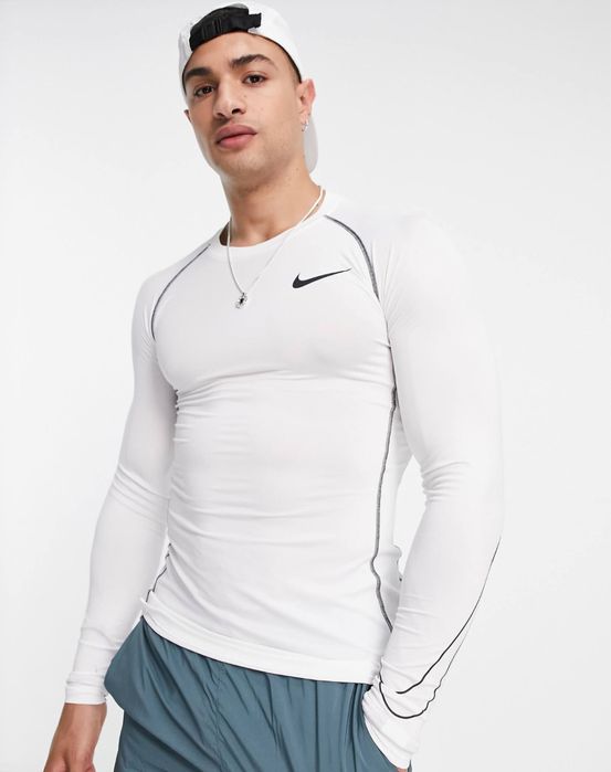 Рашгард Nike Pro Combat Swoosh 2025 (термо, компрессионка Найк)