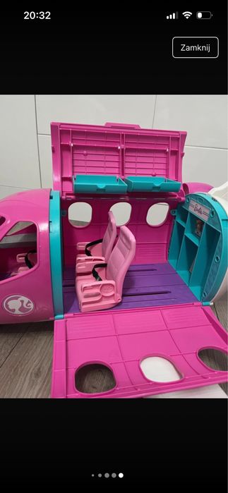 Samolot barbie dreamhouse