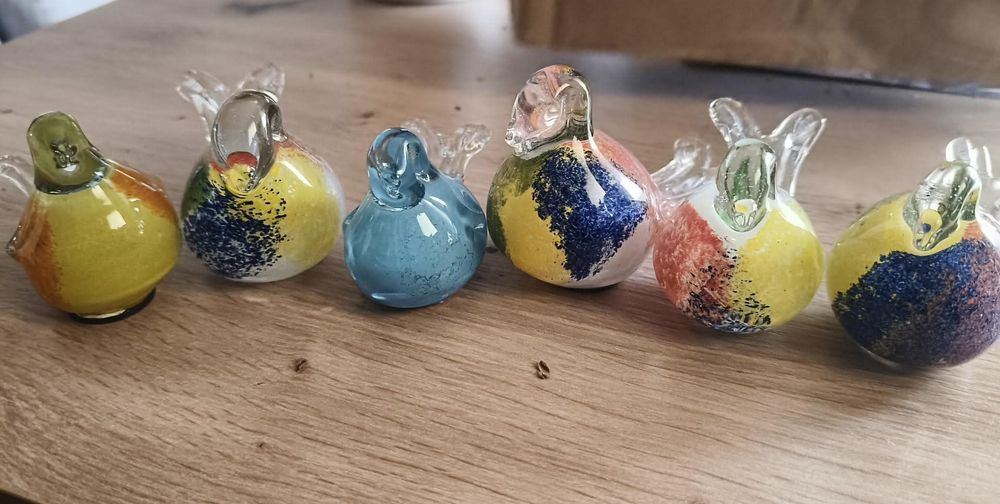 Figurki szklane w stylu MUrANO