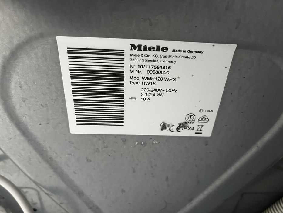 Pralka Miele W1 Twindos 8 kilo 1400obr/min