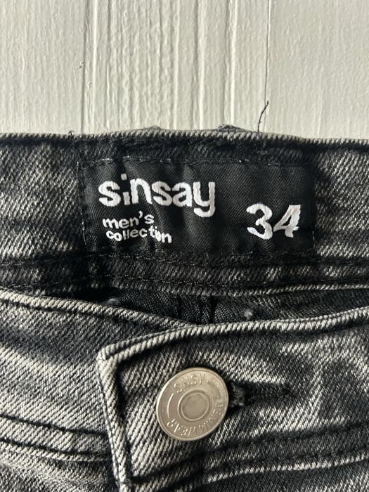 Чоловічі джинсові шорти Sinsay 34 розмір