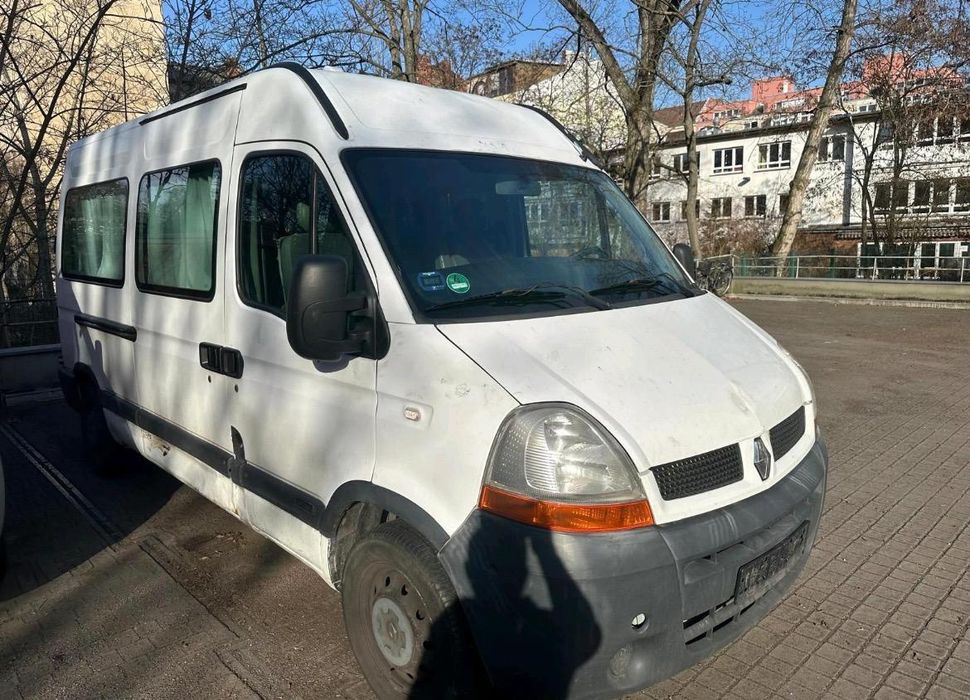 Renault Master-kemping 2006 rok, 2.2 dci. 8 osobowy.