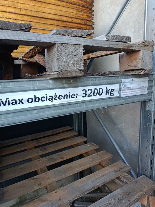 Regał paletowy ocynk