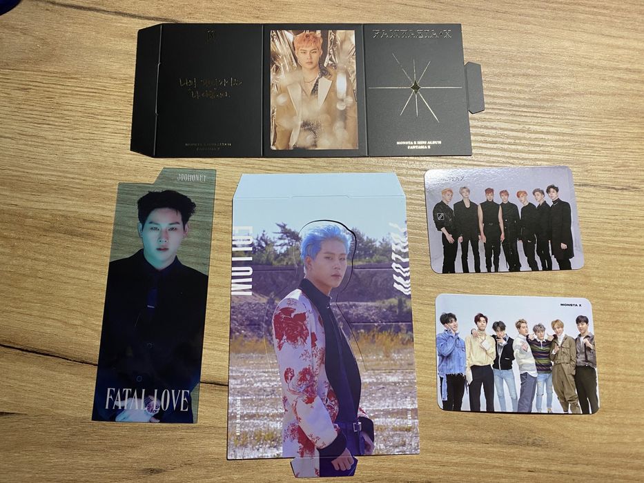 jooheon monsta x karty follow fantasia fatal love