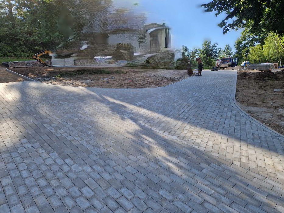 Brukarstwo, układanie kostki brukowej,budowa dróg