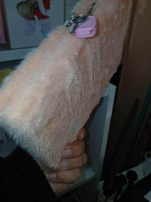 Agenda de pelúcia do unicórnio para menina