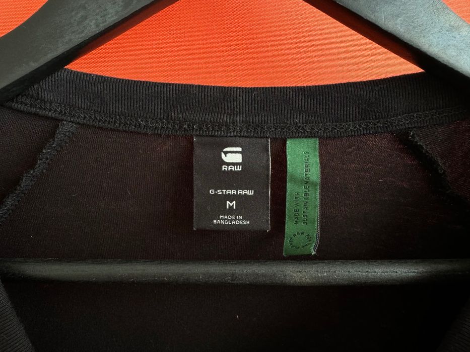 G-STAR RAW Оригінал чоловіча кофта футболка з довгим рукавом лонгслів розмір M