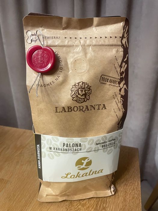 Kawa ziarnista Laboranta palona w Karkonoszach 500g Arabica