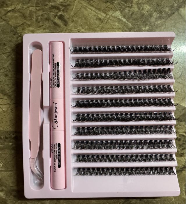 Акція Набір для самостійного нарощення вій, вії вдома 50Д