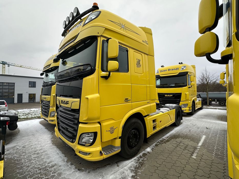 DAF XF480 SS, Skóra, Niski przebieg.